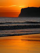 beach sunset free e card