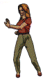 rolling arms in horse riding stance rolling arms in horse riding stance