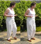 free qigong  exercise- - holding sun in one hand