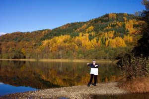 tai chi by the lake