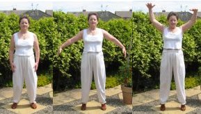 qigong exercises  flying like an eagle