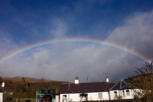 beautiful rainbow to end the day