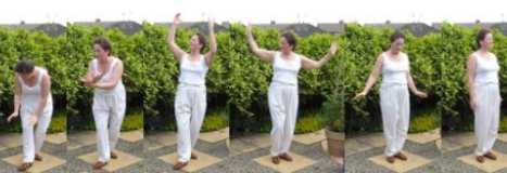 tai chi qi gong exercises – scooping the sea 3