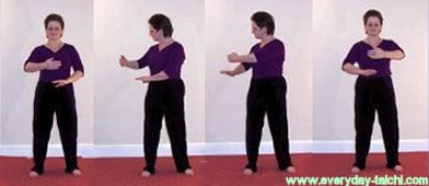 tai chi qigong movement coloud hands